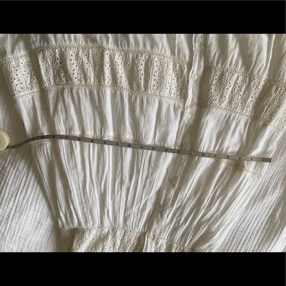 Walter Baker White Eyelet Midi Dress - Picture 4 of 7